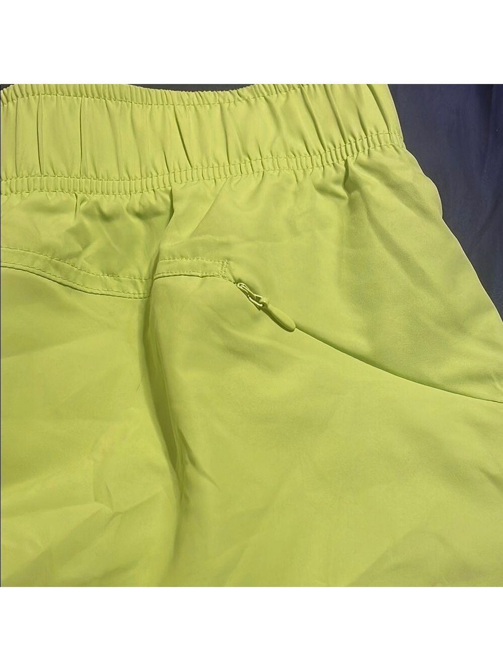 NWOT Athletic Works Green Athletic Shorts Lightweight Elastic Waist - Picture 5 of 6